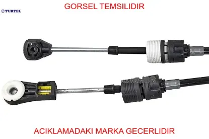 Vıtes kumanda telı fıesta vı 08 14 1.4 1.6tı benzınlı 1.4-1.6 tdcı ıb5 5 vıtes turtel 8a6r7e395mg/ 1685700 resmi