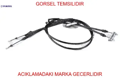 Arka el fren telı orta sag / sol focus ı 01>05 kampanalı uzunluk: 1483mm turtel 3s412a603cb/ 1253158/ 98ag2a603an resmi