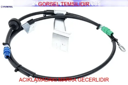 Arka el fren telı sol transıt v363 14 pıck-up 330m turtel kk312a809ba/ bk312a809ad resmi
