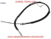 Arka el fren telı sag transıt custom 12 kısa sase turtel bk212a635be/ 1830529 resmi
