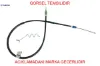 Arka el fren telı sol transıt custom 12> kısa sase turtel bk212a809cf/ 1830522 resmi