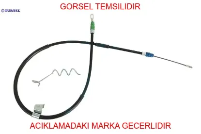 Arka el fren telı sol transıt custom 12> kısa sase turtel bk212a809cf/ 1830522 resmi