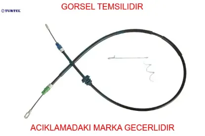 Arka el fren telı sol transıt custom 12 uzun sase turtel bk212a809ag/ 1849666 resmi
