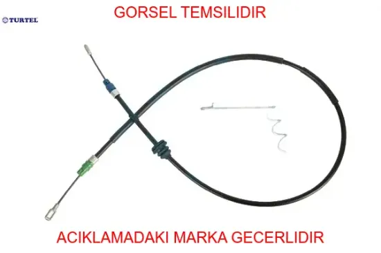 Arka el fren telı sol transıt custom 12 uzun sase turtel bk212a809ag/ 1849666 resmi