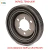 Krank kasnağı 206-307-p406-expert-c5-c8-jumpy 2.0 hdi-307 1.4 16v-1.6 16v-p607-p807 2.0-2.2 üçel kauçuk 0515.P7/ 0515.R4/ 0515.R6 resmi