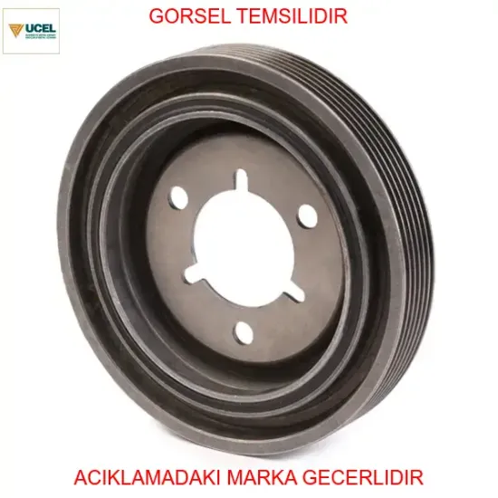 Krank kasnağı 206-307-p406-expert-c5-c8-jumpy 2.0 hdi-307 1.4 16v-1.6 16v-p607-p807 2.0-2.2 üçel kauçuk 0515.P7/ 0515.R4/ 0515.R6 resmi