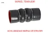 İntercooler hortumu kauçuk kırmızı silikon   connect  2t1q6n650ab ucpa 13h11282 resmi
