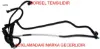 Yakit Borusu   Fiesta V  1.4tdci  2002-2009 2S6Q9D350AF resmi