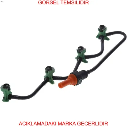 Enjektör Geri Dönüş Hortumu   Focus-cmax Ii-connect-c30-s40-s60-s80-v40-v50-v60-v70 AV6Q9K022AB resmi
