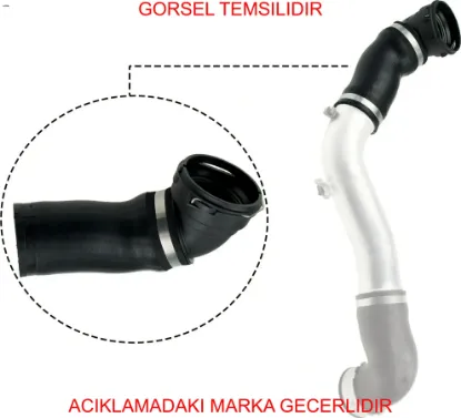 Turbo Hortumu  E90-e91-e92 Ucpa  11618506078-1   21H141346 resmi