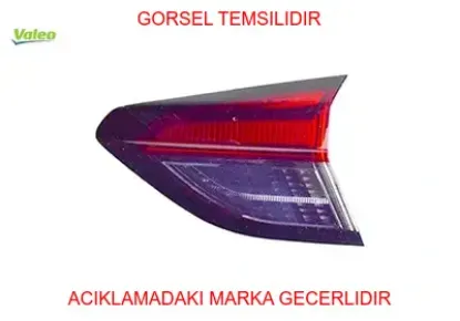 Sağ stop lambası iç led opel corsa f 19> valeo 9830096180 resmi