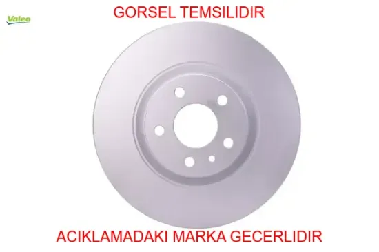 Ön fren aynası opel combo d 12 fıat doblo 10 egea 16 alfa romeo 147 01 156 97 05 284x22 5 delik hava valeo 95515331/ 569095/ 52119576/ 46445006 resmi