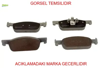 Ön fren balatası clıo ıv 12 symbol ııı 13 sandero ıı 13 logan mcv ıı 14 logan ıı 13 0.9tce 1.0sce 1. Valeo 410605536r/ 410604682r resmi