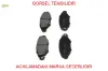 Ön fren balatası kangoo 97 clıo symbol ı 98 cıtro n xsara 97 02 306 96 01 valeo 7701208142/ 7701205513/ 4252.05 resmi