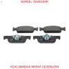 Fren balatası clio ıv valeo 410605612r/ 410602581r/ 4534200700 resmi