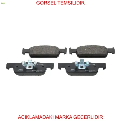 Fren balatası clio ıv valeo 410605612r/ 410602581r/ 4534200700 resmi