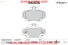 Ön balata logan 04 sandero 08 twingo ıı 07 1.4-1.6-1.5dci valeo 6001547911/ 410602192r/ 7701207066 resmi