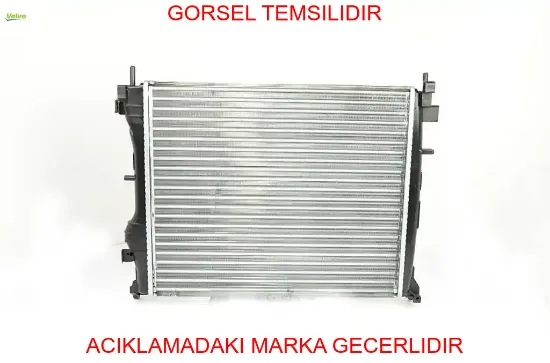Motor su radyatörü renault clıo ıı 98 05 symbol 00 symbol ıı 08 1.5dcı mt ac mekanik 480x414x23 valeo 8200245596 resmi