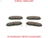 Ön fren balata honda cıvıc 1.6l r16a2 vtec sedan fd6 06-11 / 1.8l r18a2 fd7 06- fte kırmızı kutu valeo 45022snbe00/ 45022snbe01/ 45022sdra10 resmi