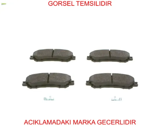Ön balata kadjar 15 koleos ıı 15  qashqaı j11 13 x traıl ııı 14 fte kırmızı kutu valeo 410604ea0a/ d10604ca0a/ 410601596r resmi