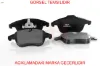 Disk fren balatası ön ford mondeo 1.0-1.5-1.5d-2.0-2.0d 09-14 ford mondeo estate-wagon 1.0-1.5-1. Valeo 2110592/ medg9j2k021ee resmi
