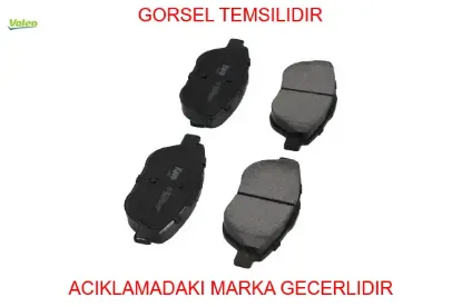 Ön fren balatası corsa f 19 crossland 17 mokka 20 c3 ıı-ııı-aırcross 09 c4 14 208 19 2008 19 ds3 15 valeo 9866880680/ 1647863580/ 1617293780 resmi