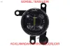 Sis farı opel corsa f 19>  ledli sol 9831303880 valeo 047451 vl resmi