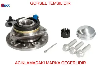 Ön Porya Rulmanlı Absli Sağ/sol     Astra G-zafira A   1999->   5 Bijon 9117622/ 1603211 resmi