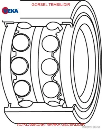 Ön teker rulmanı    astra f-vectra a  1.4/1.6  1988-1998  1603192/ 95983139 veka 47-3204 resmi
