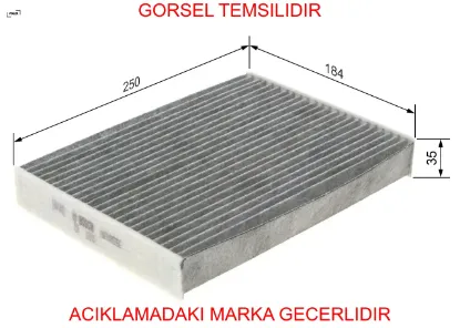 Polen filtresi dokker 12 lodgy 12 express 21 1.2tce 1.3tce 1.5dci 1.6 karbonlu voller 272775081r resmi