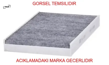 Polen fıltresı takımı e60 e61 e63 e64 karbonlu voller 64319171858 resmi
