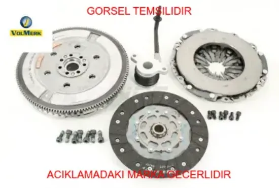 3 lü debriyaj seti volan baskı disk bravo ıı 07 14 1.6d mtj sabit volanlı volmerk 55207746/ 55209818/ 55241567/ 71795340 resmi