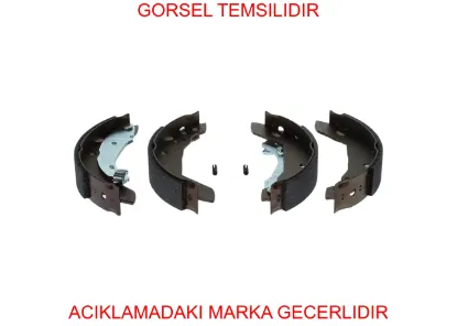 Arka Pabuçlu Balata Tk.306-xsara 1.9 Ds/1.9 Td 4241.24/ 4241.E5/ 95659676/ 42 resmi