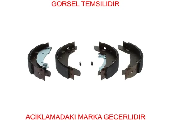 Arka Pabuçlu Balata Tk.306-xsara 1.9 Ds/1.9 Td 4241.24/ 4241.E5/ 95659676/ 42 resmi