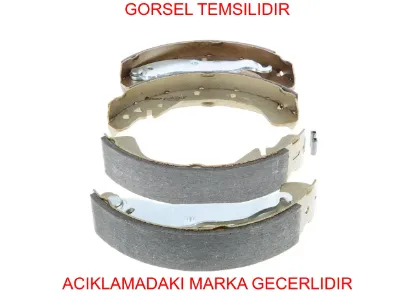 Arka pabuçlu balata tk. Astra/combo/vectra/zafira  04431st3e00/ 1605920/ 90512792 worthy pbs-4094 resmi