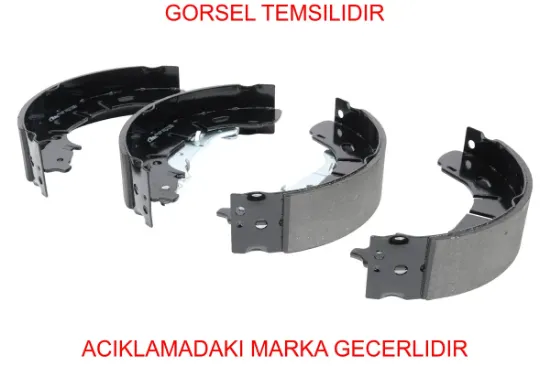 Arka Pabuçlu Balata Tk. Doblo 2010-> Worthy  77365346   PBS-4119 resmi