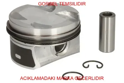 Piston Segman 77,00m Std. 208-308-mini 1.6 16v/ep6 0628.T1/ 11257576975/ 8770274S resmi