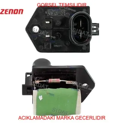 Fan rezistansı f.doblo 1.3-punto 2001- zenon 51890981 resmi