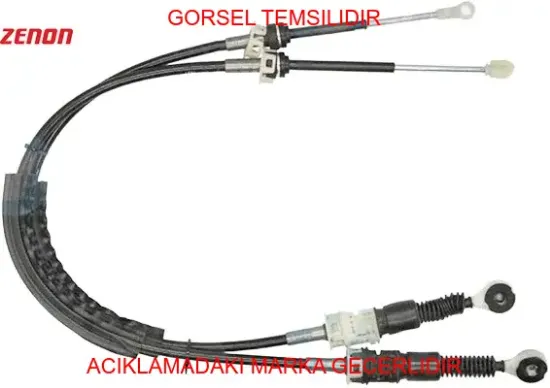 Vites kumanda kutusu kollu telli r.symbol-clıo 4-captur-logan ıı-mcv-sandero ıı 2013- zenon 349017122r/ 349016019r resmi