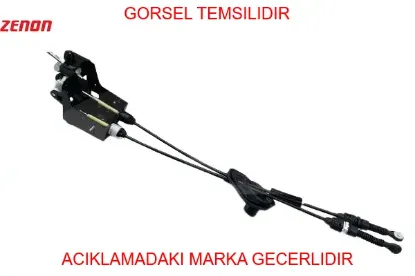 Vites kumanda kutusu kollu telli r.kangoo ııı 2008- zenon 349010607r/ 341083007r/ 341085545r resmi