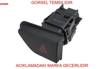 Dörtlü flaşör anahtarı r.captur-clıo ıv-zoe -r.zoe-duster 2012-16 -2010-18 zenon 252907372r resmi