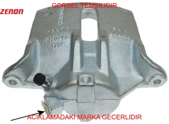 Ön fren kaliperi sol megane ıı 1.4 16 v.1.6 16 v.2.0 16 v. 1.5 dci zenon 7701207685 resmi