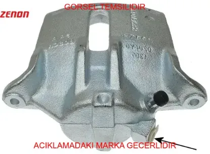 Ön fren kaliperi sağ megane ıı 1.4 16 v.1.6 16 v.2.0 16 v. 1.5 dci zenon 7701207686 resmi