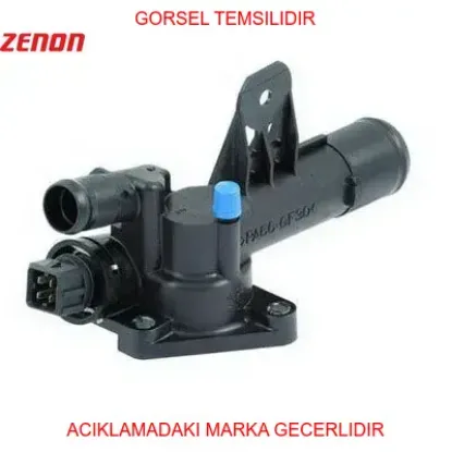 Termostat komple r.kangoo-clıo ııı-megane ıı 1.5 dcı 89c 2002- zenon 8200558779/ 110602309r/ 8200267349 resmi