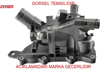 Termostat komple r.duster xjd- megane ıv- kadjar 1.3 tce h5h 98 c 2015- zenon 110600260r/ a2822033000/ 110607087r resmi