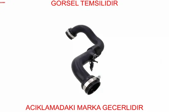 Turbo hortumu plastıc 2 kelepçe ile r.megane ıı-scenıc ıı 1.9 dcı f9q zenon 8200201617/ 8200363471/ 8200502920 resmi