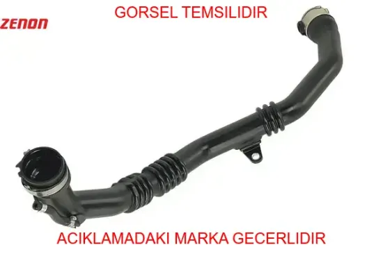 Turbo hortumu plastıc 1 kelepçe ile dokker-duster-logan-ıı-sandero ıı-clıo ıv-captur ı 1.5dcı k9k zenon 144609905r144607440r resmi