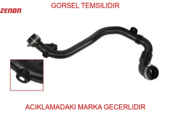 Turbo hortumu plastıc r.clıo ııı-modus 1.5 dcı zenon 8200468372 resmi