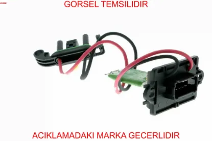Elektronik kontrol ünitesi kalorifer rezistansı r.megane ıı 2002- zenon 7701207717 resmi
