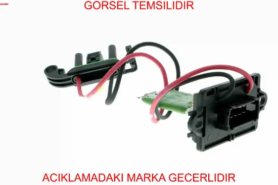 Elektronik kontrol ünitesi kalorifer rezistansı r.megane ıı 2002- zenon 7701207717 resmi